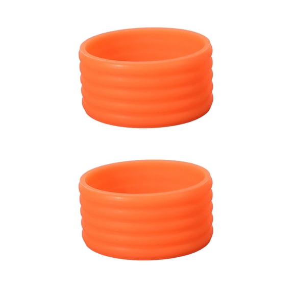 rygai 2Pcs Pickleball Accessories Pickleball Paddle Grip Band Elastic Badminton Table Tennis Racket Overgrip Handle Silicone Anti-slip Ring Pickleball Accessories