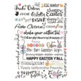 thumbnail image 1 of rygai Easter Candle Sticker Creativity Bunny Letter Printing Easter Candle Tattoo Sticker for DIY Holiday Decorations, 1 of 8
