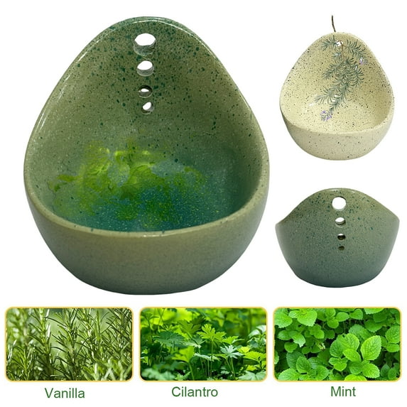 rygai Efficient Herbal Peeling Bowl for Quick Leaf Removal - Durable Resin Kitchen Tool with 4-Hole Design, Ergonomic Handle, Easy Cleaning for Kale, Spinach, Herbs