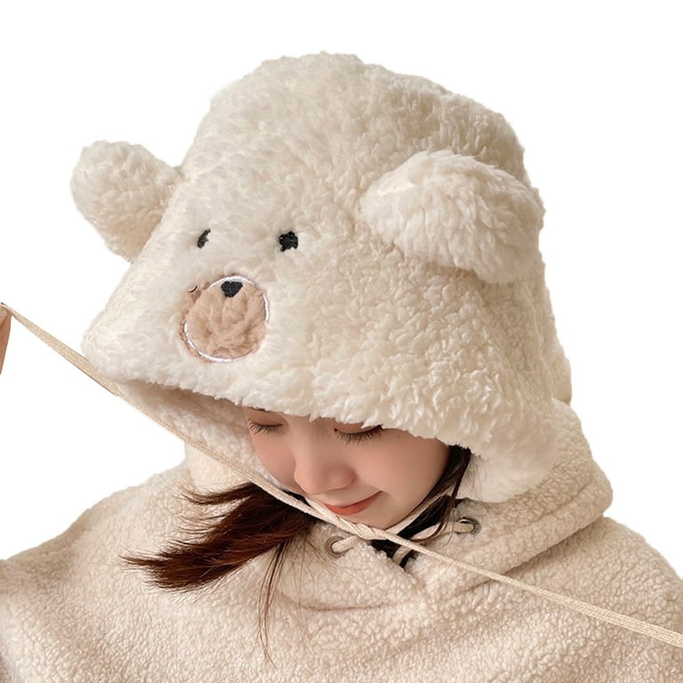 https://i5.walmartimages.com/seo/rygai-Ladies-Winter-Hat-Knitted-Cartoon-Bear-Shape-Solid-Color-Thick-Drawstring-Ear-Protection-Cozy-Lightweight-Windproof-Women-Clothes-Accessory-Whi_0851f37c-3232-4765-8964-e36ef625b303.163398d2a6f58ef97e40b6bd51ecaea0.jpeg?odnHeight=768&odnWidth=768&odnBg=FFFFFF