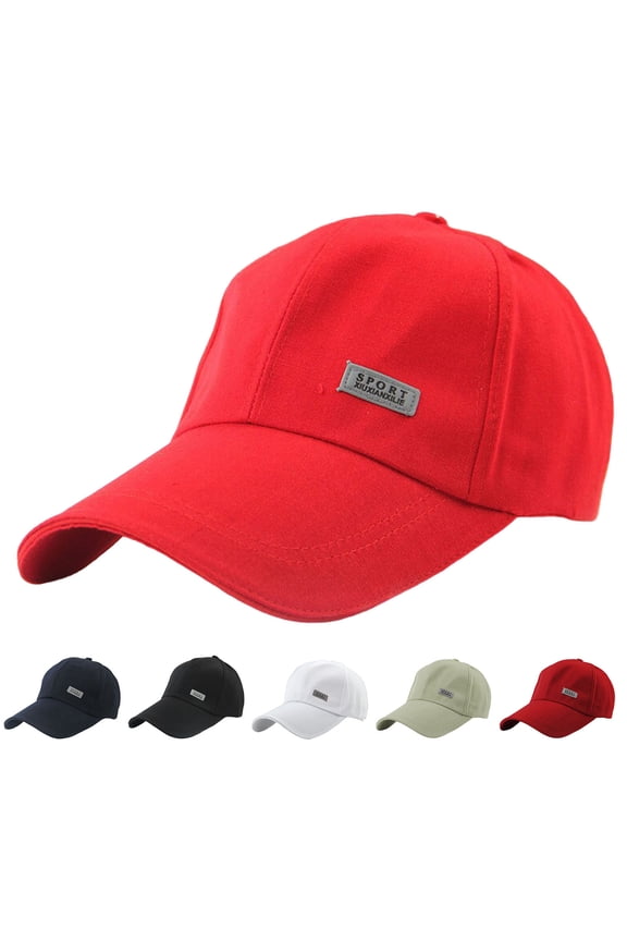 Letter Logo Extended Brim Adjustable Bucket Baseball Hat Sunscreen Visor Men Sun Hat Fashion Accessories,Navy Blue