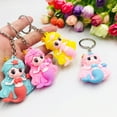 thumbnail image 1 of rygai Mermaid Keychain Cartoon Colorful Multipurpose Three-dimensional Reusable Decorative Gift Cute Princess Doll Key Ring Backpack Pendant for Handbag,Blue, 1 of 8