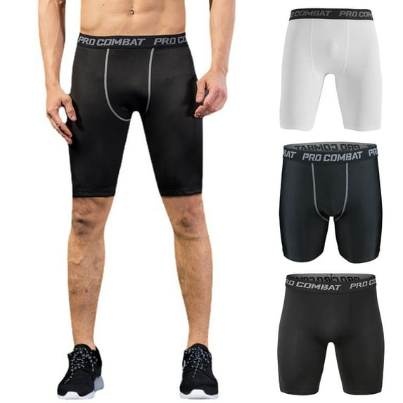 rygai Mid-Rise Elastic Waistline Stretchy Sweat Absorbing Men Panties Simple Patchwork Color Letter Print U Convex Shorts Briefs,Cool Black,2XL