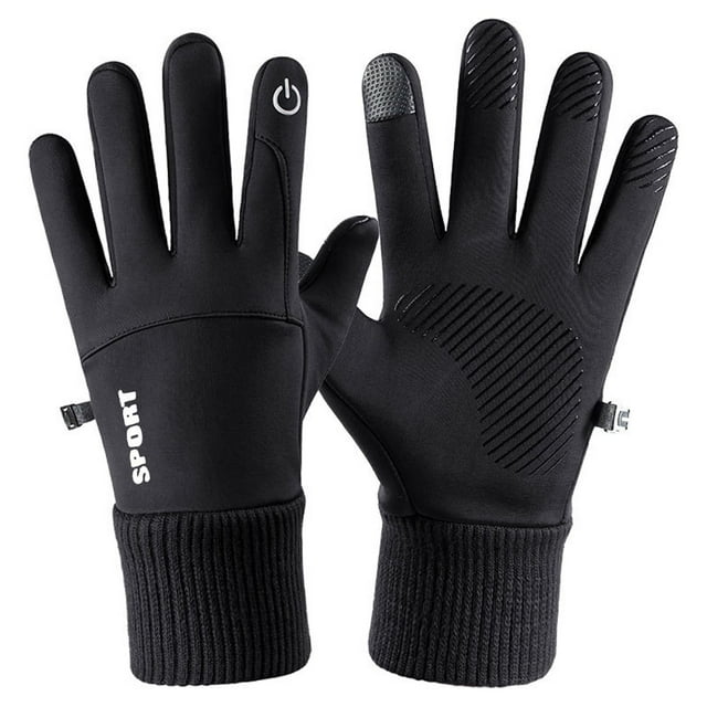 rygai Winter Warm Waterproof Windproof NonSlip Touch Screen Gloves