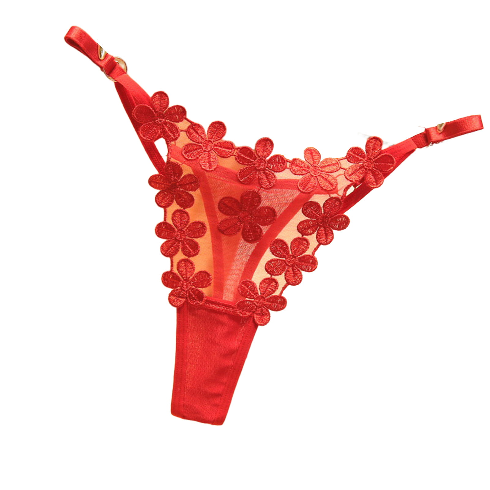Womens Sexy Red G-String Thong Panties Underwear Under Wear