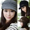 thumbnail image 1 of rygai Womens Hat Women Pleated Peaked Cap Hat Casual Outdoor Sports Travel Sunhat Grey, 1 of 1