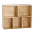 thumbnail image 1 of s  30 in. Birch Streamline 5-Compartment Storage Cabinet, 1 of 1