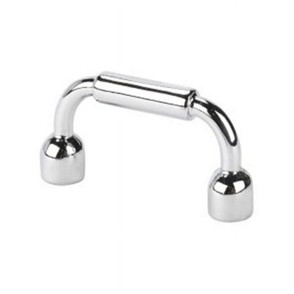 s  32 mm. Small Finger Pull - Bright Chrome