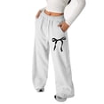 thumbnail image 1 of 's Baggy Sweatpants Lightweight Straight Leg with Drawstring Waist Pockets for Casual Active Wear, 1 of 6