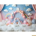 thumbnail image 1 of s Birthday Party Photography Backdrops Props Unicorn Colorful Balloons Arch Newborn Baby Photo Background Props DF-06, 1 of 5