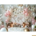 thumbnail image 1 of s Birthday Party Photography Backdrops Props Unicorn Colorful Balloons Arch Newborn Baby Photo Background Props DF-07, 1 of 5