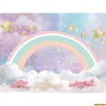thumbnail image 1 of s Birthday Party Photography Backdrops Props Unicorn Colorful Balloons Arch Newborn Baby Photo Background Props DF-07, 1 of 5