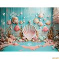 thumbnail image 1 of s Birthday Party Photography Backdrops Props Unicorn Colorful Balloons Arch Newborn Baby Photo Background Props DF-07, 1 of 5