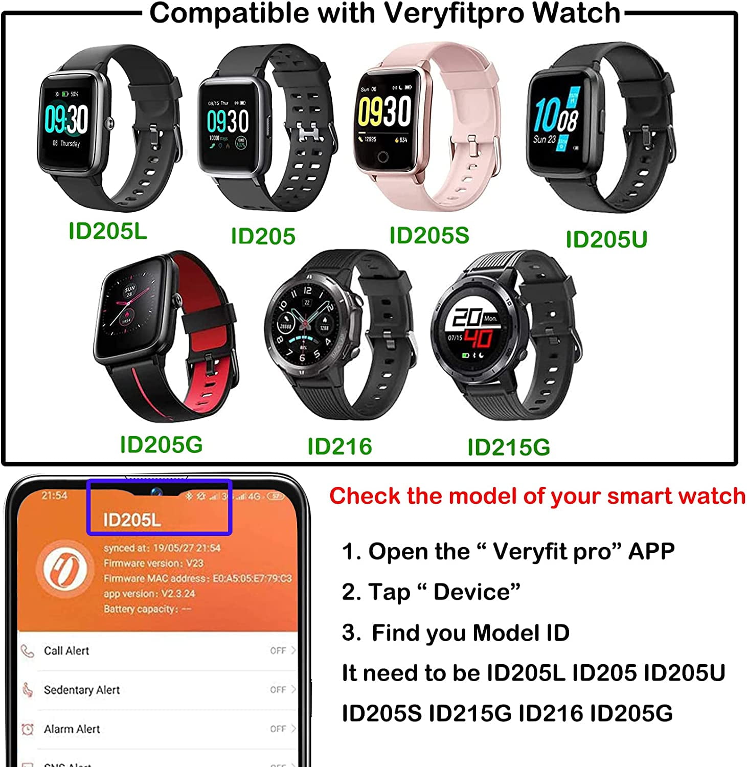 Smartwatch very fit pro hotsell