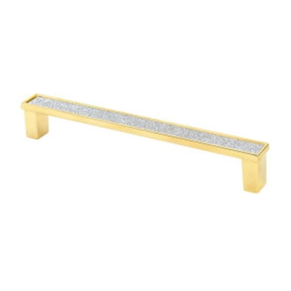 s Crystal Pull - Gold - 128 mm - Decorative Cabinet Hardware