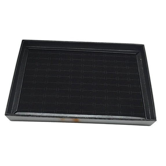 s Display Tray 100 Slot Display Case Gift Durable Jewelry Tray Organizer A