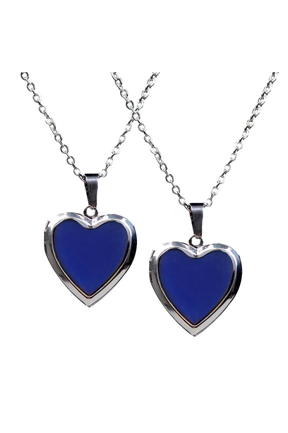 s Heart Mood Phot Change Feeling Unisex Necklace
