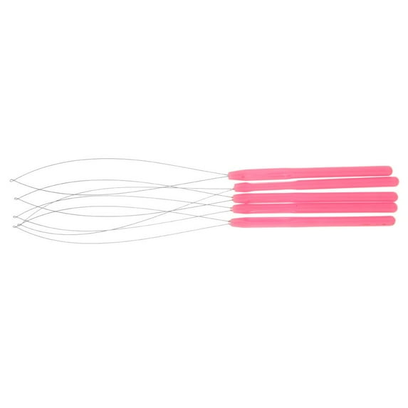 s Loop, Links Beads, Threader Wire Pulling Hook Pink