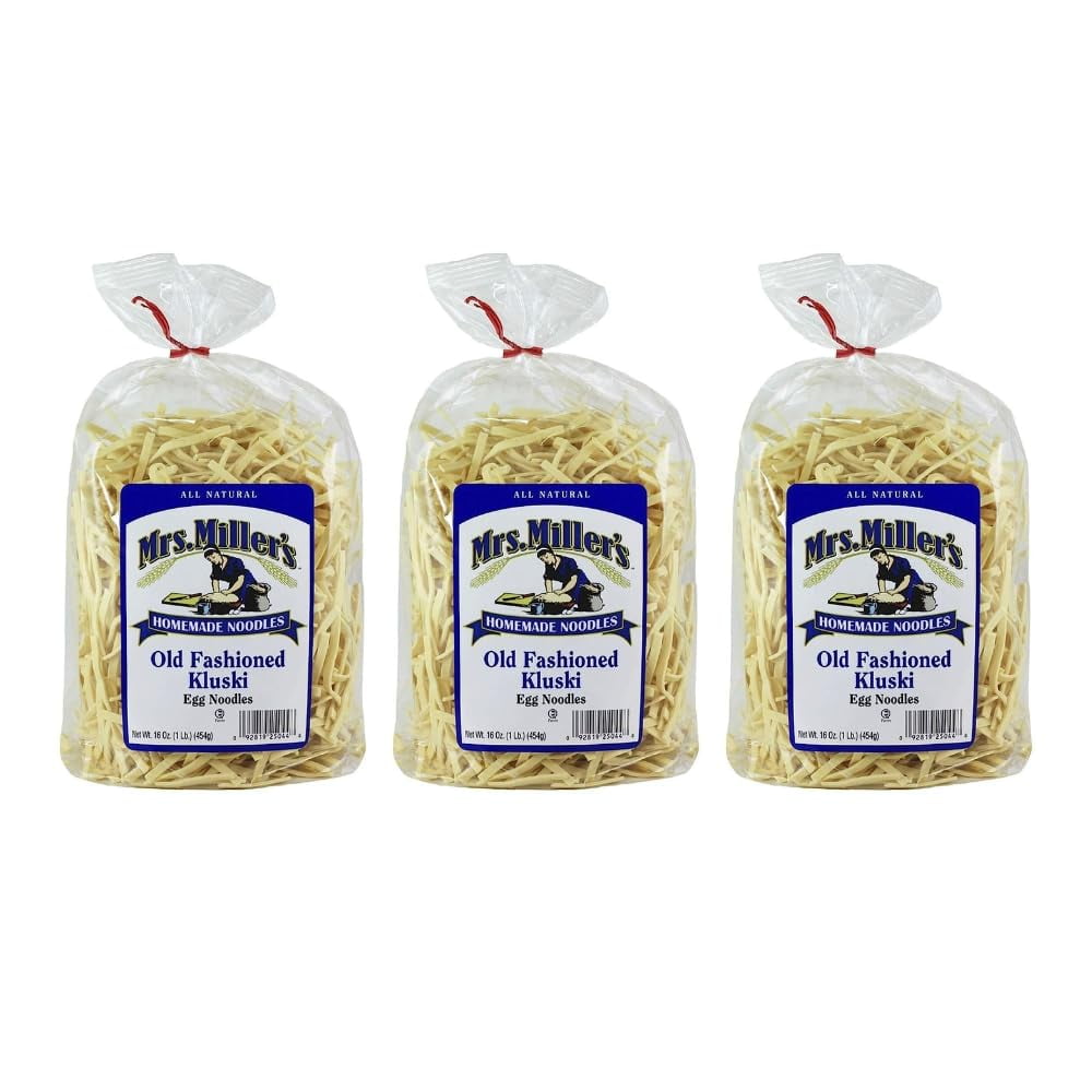 's Old Fashioned Egg Noodles, Kluski 16 Ounce (Pack of 3)