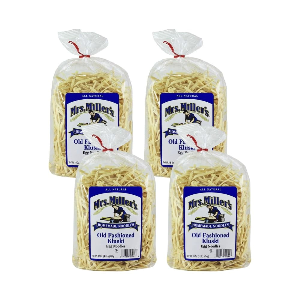 's Old Fashioned Egg Noodles, Kluski 16 Ounce (Pack of 4)