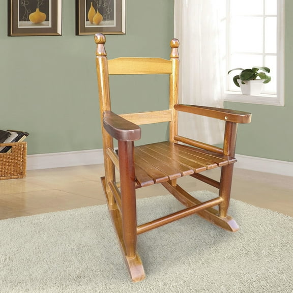 s Rocking Chair - Solid Wood Construction Indoor Or Outdoor Use Comfortable Back Support 110 Lbs Max Weight 14.12 In. Depth 5.28 Lb Package ' Seat Hardwood Build For & Option 2.95 Height 4.34