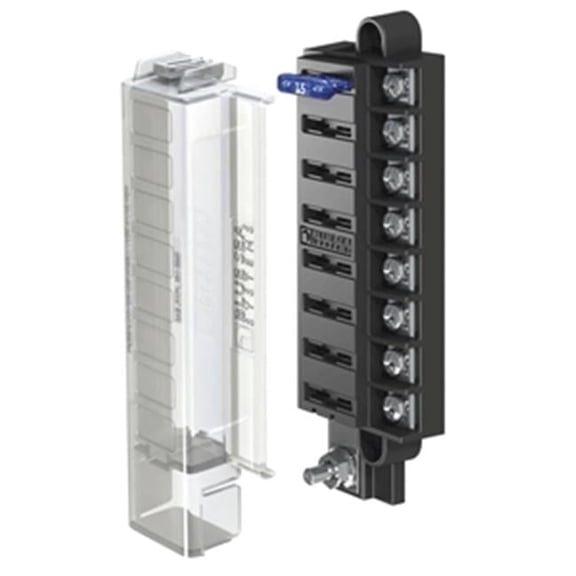 s  ST Blade Compact Fuse Blocks, 8 Circuits with Cover