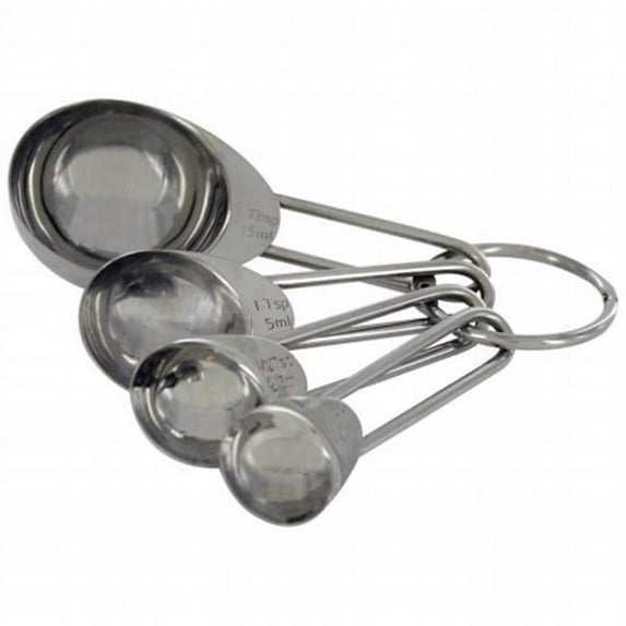 s Secret T304 Stainless Steel 4pc Measuring Spoon Set