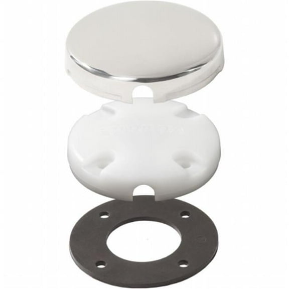 s Side Entry Cable Clam with Stainless Steel Dress Cap