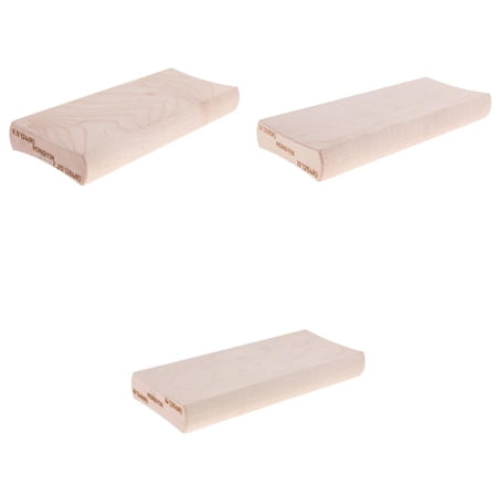 s Soild Wood Sanding Blocks for Guitar Bass Fret Leveling Fingerboard
