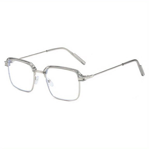 's & Women's Auto-Adjusting Photochromic Anti-Blue Light Glasses, Computer/Eye, Metal Frame & PC, Smart Glasses for Smartphone, Tablet, TV, Gaming, Office & Outdoor Use (No Replacement