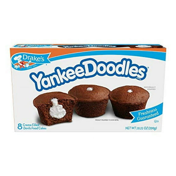 's Yankee Doodles, 1.395 Oz Snack Cakes, 1 Box