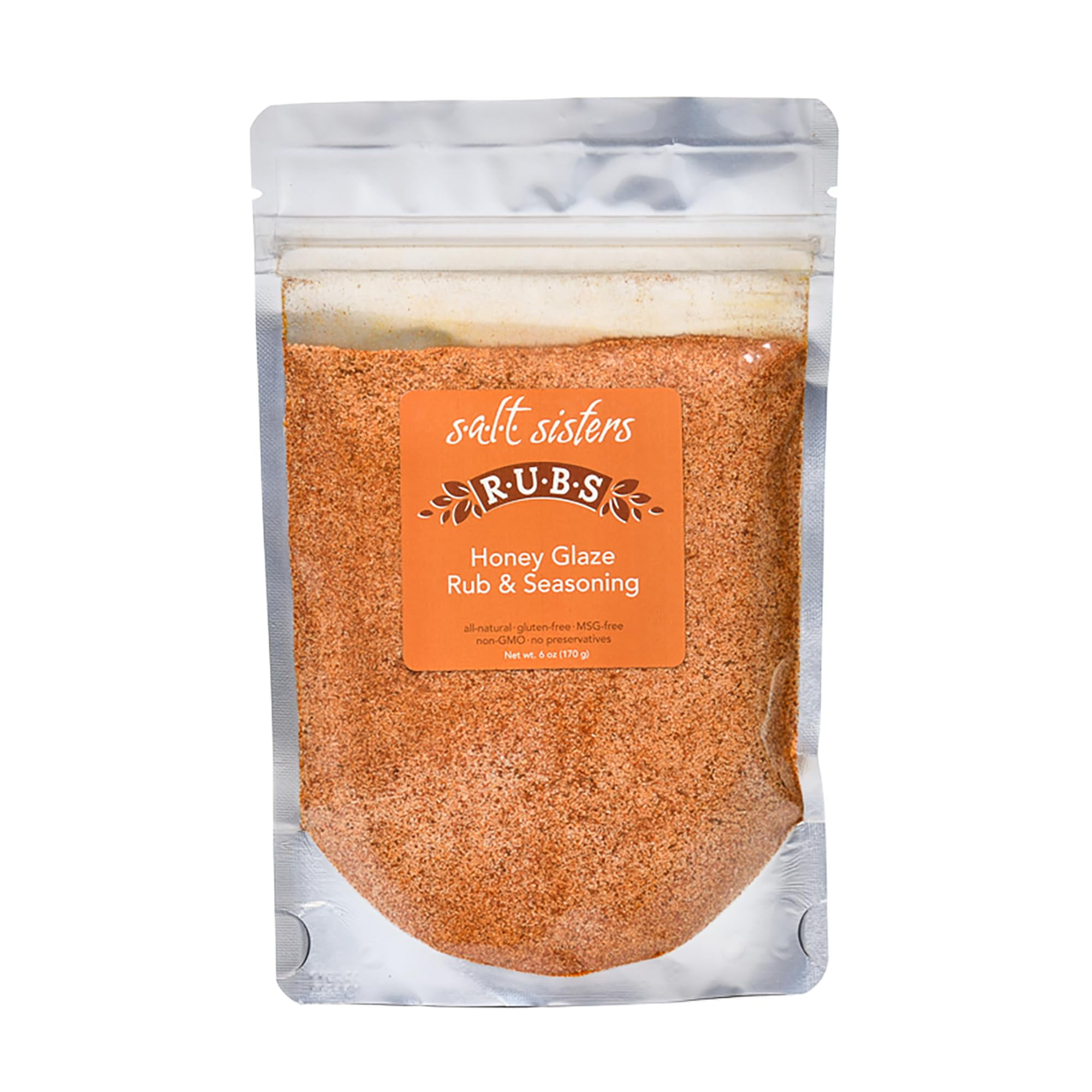 s.a.l.t. sisters Honey Glaze OIF8 Rub & Seasoning AllNatural, Gluten