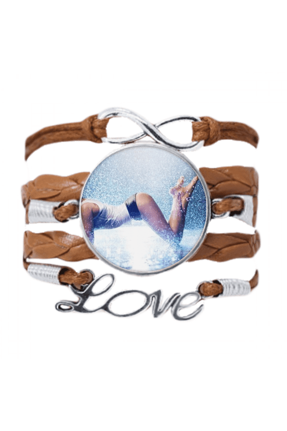 s-curve chest buttocks girl bracelet love chain ornament wristband