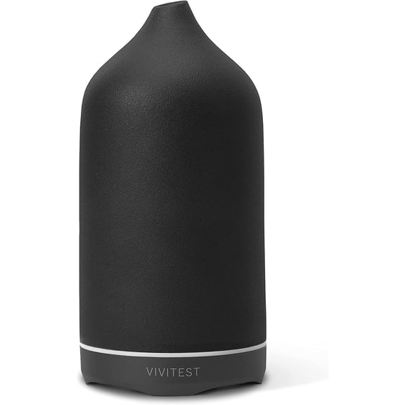 s for Essential Oils,Stone Oil ,Ceramic Essential Oil s Black for Home (250ML)