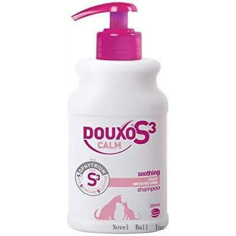 s3 calm itch relief dog and cat shampoo hypoallergenic fragrance