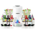 thumbnail image 1 of **s900a made in usa professional fluffy ice & snow cone machine for home use - complete party kit with flavor syrups, 1 of 7