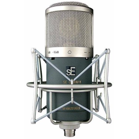 sE Electronics Gemini II Dual Valve Tube Cord Microphone, Metal
