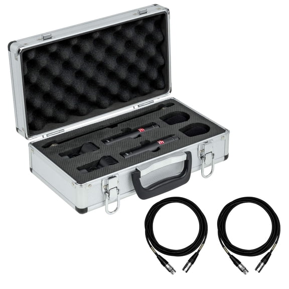 sE Electronics SE8 Stereo Pair w/ 2 15-Foot Mogami XLR Cables Bundle