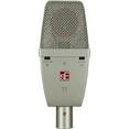 thumbnail image 1 of sE Electronics sE T1 Large Diaphragm Condenser Cardioid Microphone w/Mount and Case Titanium, 1 of 3