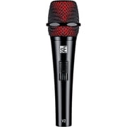 SE Electronics V2-SW-QTR-U Supercardioid Switch Dynamic Handheld Microphone with Cable, Black