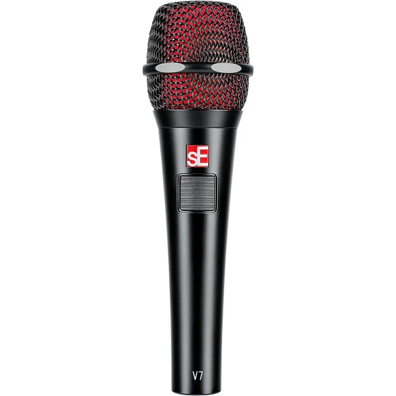 sE Electronics V7-PTT PUSH TO TALK Handheld Supercardioid with Mic Cradle