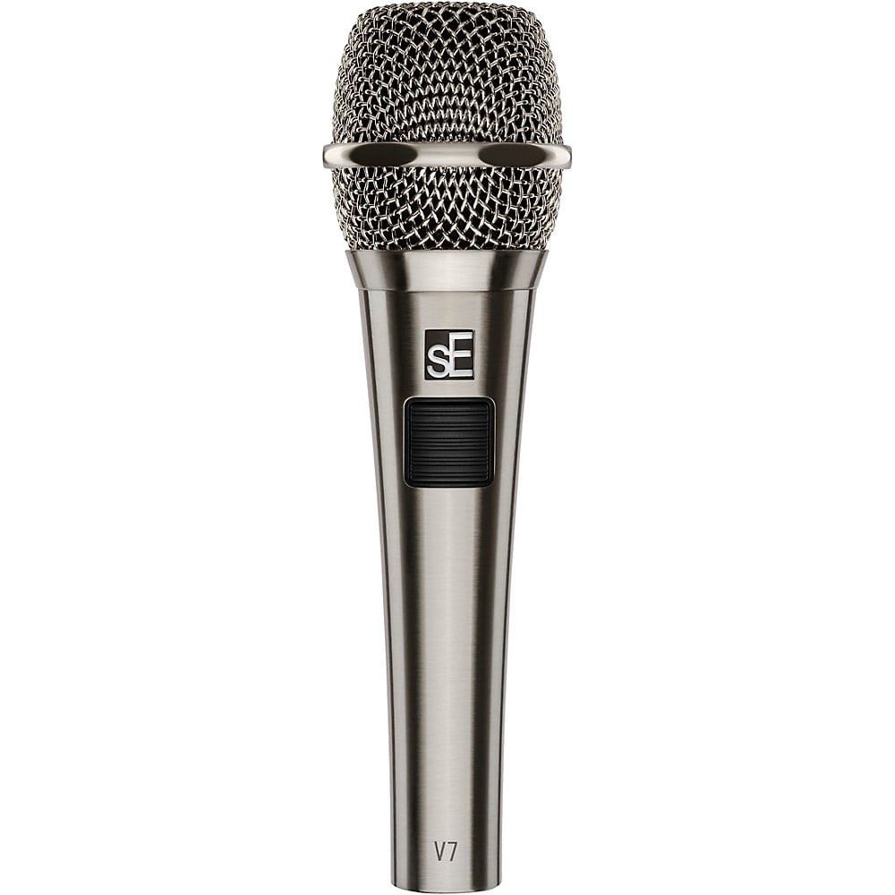 sE Electronics V7 PTT Talkback Dynamic Microphone - Nickel