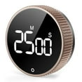 thumbnail image 1 of Digital Kitchen Timer with Large LED Display Magnetic Backing Countdown Timer for Sport, Cooking, Baking (Rose Gold)), 1 of 4