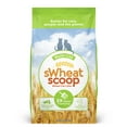 sWheat Scoop MultiCat Natural Clumping Wheat Cat Litter, 15lb