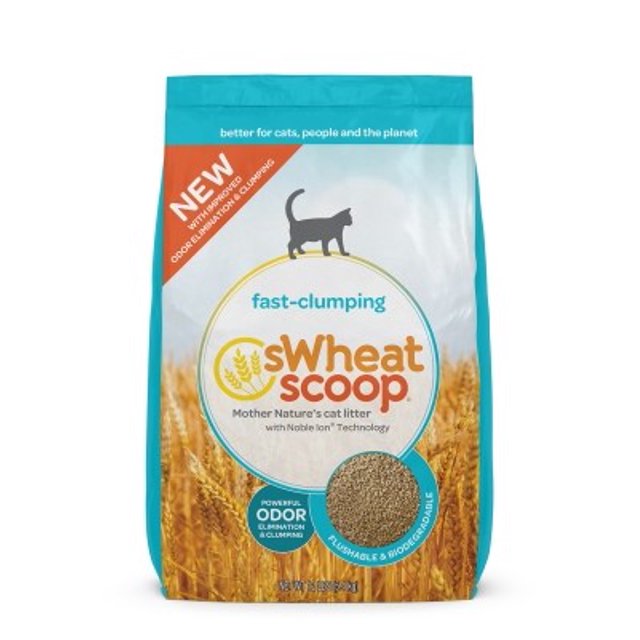 sWheat Scoop FastClumping Cat Litter, 12lb