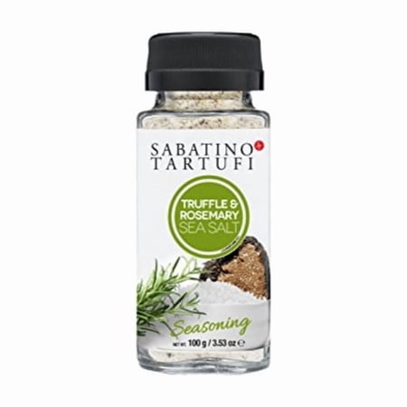 sabatino truffle & rosemary sea salt, 3.53 ounce