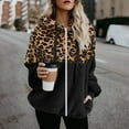 thumbnail image 1 of sacos de mujer para vestir elegantes Winter Clothes for Women Fluffy Faux Fur Coats Casual Loose Sherpa Fleece Sweatshirt Zip Up Hoodie Jackets Outwear Coat for Womens Fashion, 1 of 6