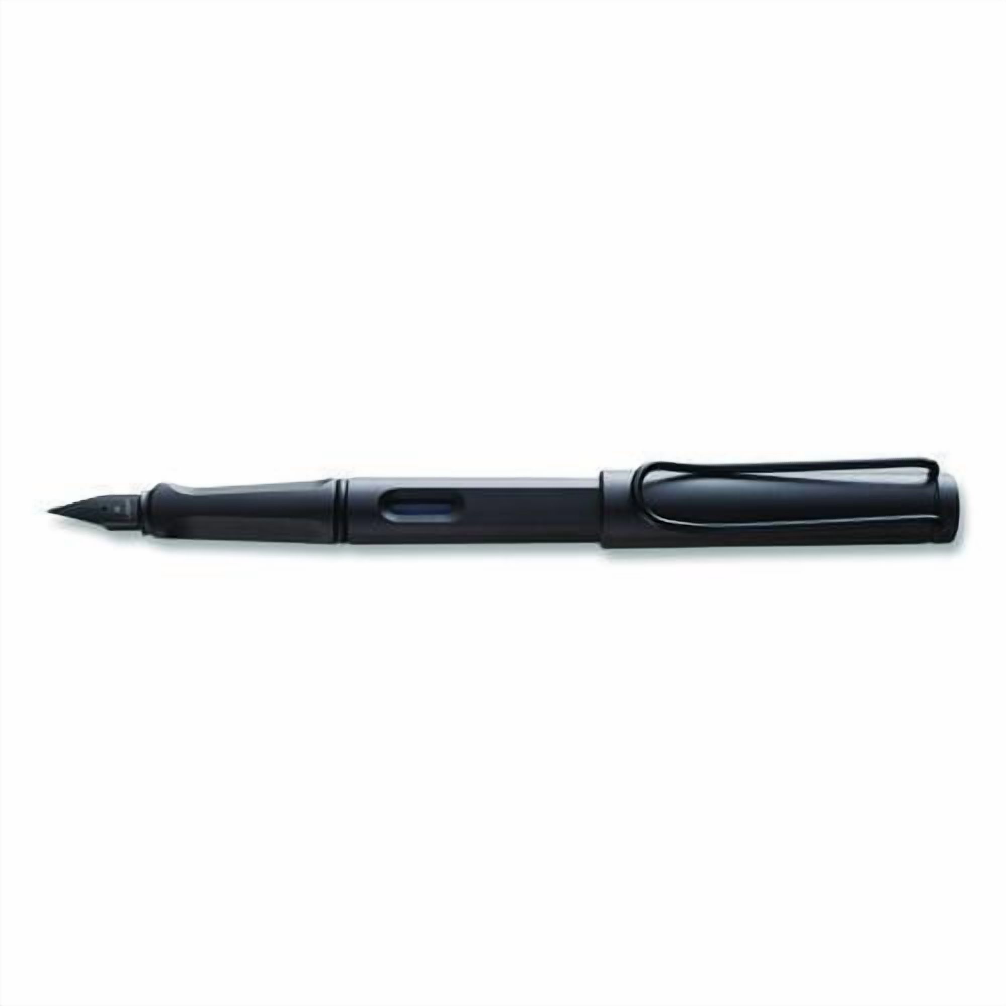 safari Fountain Pen, Medium Nib, Blue Ink, Charcoal Barrel | Bundle of 2