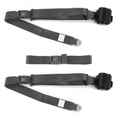 thumbnail image 1 of safeTboy 671744 Charcoal Retractable Bench Seat Belt Kit for 1953-1956 Ford Truck Standard 3 Point - 3 Belts, 1 of 1