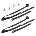 thumbnail image 1 of safeTboy  Black Retractable Bucket Seat Belt Kit with Bracketry for 1961-1966 Ford Thunderbird Standard 3 Point - 2 Belts, 1 of 1